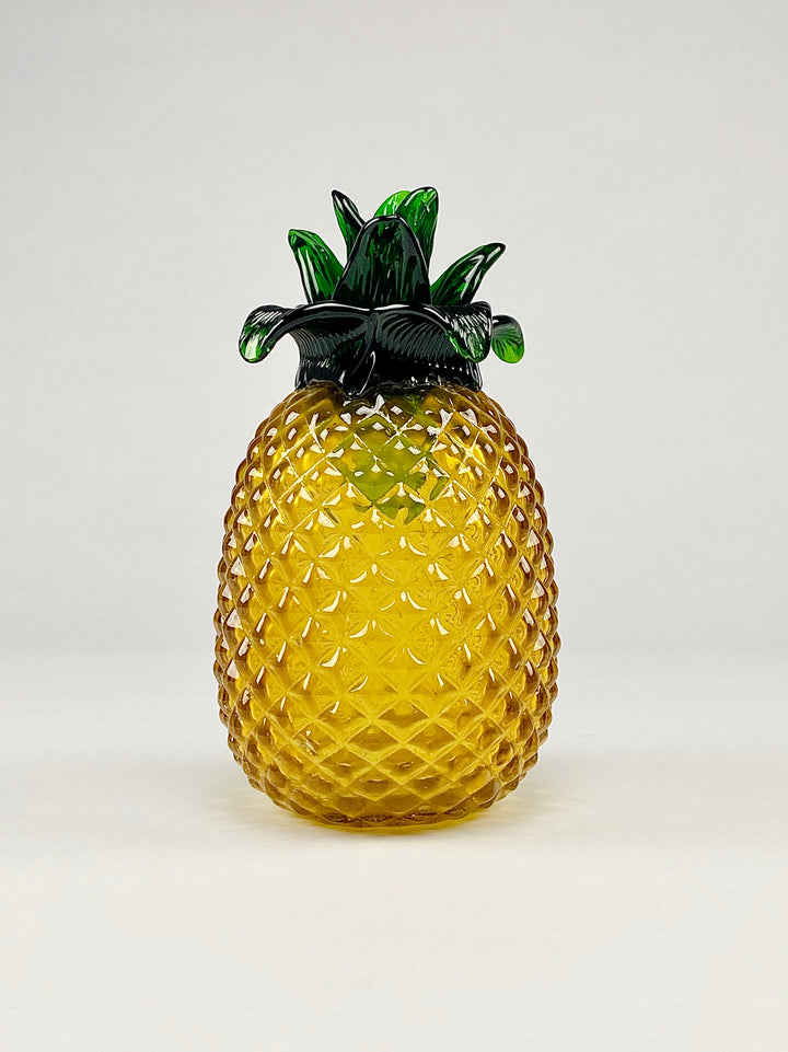 Glazen ananas, mond geblazen